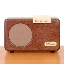 Simple Music Player in Walnut effect