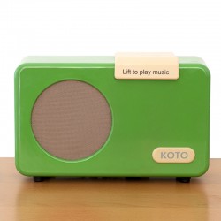 Simple Music Player in Green ABS